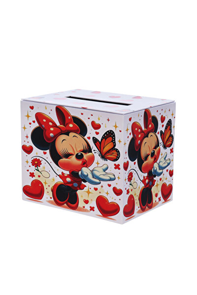 Recostore Cutie strans darul la evenimente, tip Minnie Mouse, 28x20x23 cm, RE...