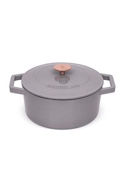 Berlinger Haus Cast Iron Pot 24 Cm Taupe Bh 6525