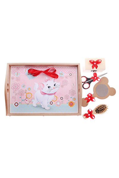 Recostore Tava mot, Pisicuta Marie, 6 piese, rosu, 35x20 cm,REC1967/37