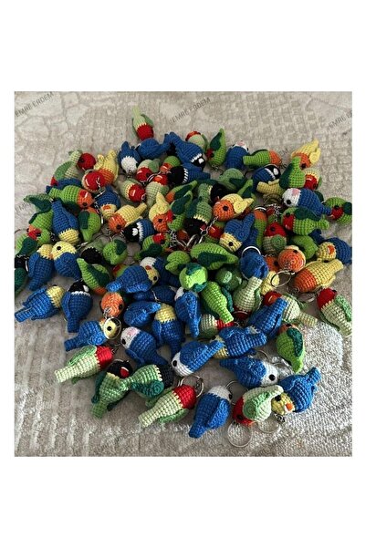 HEPSİ KUŞLAR İÇİN Papağan Anahtarlık