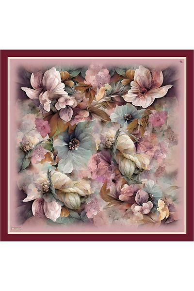 Armine 2024-2025 Autumn-Winter Season Twill Silk Scarf 9211Dt 34