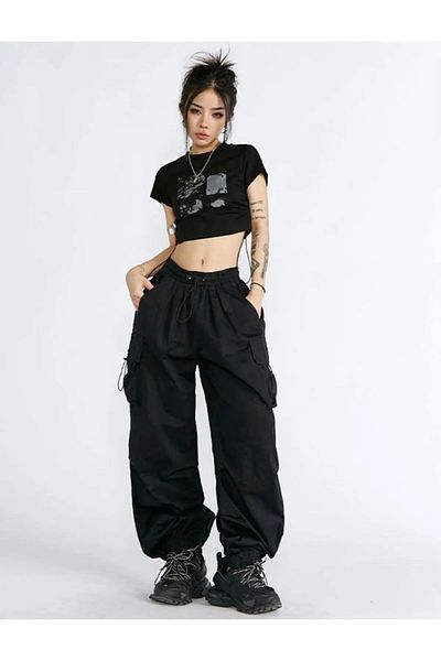 Stronger Sefur Black (with Cargo Pocket) Extreme Loose Fit