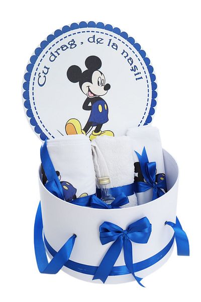 Recostore Trusou , Mickey Mouse, Albastru electric, 8 piese, REC2513