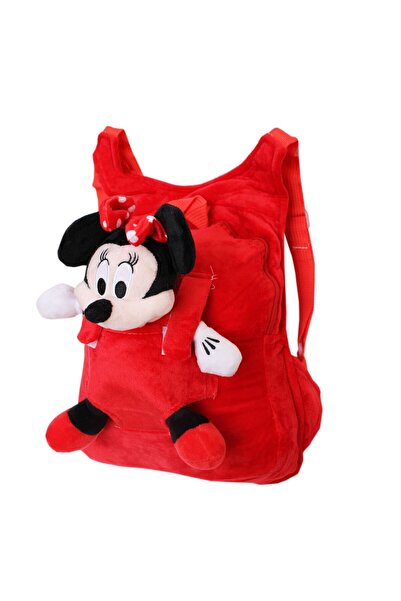 Recostore Rucsac cocolino copii, Minnie Mouse, rosu,32x25x12 cm, REC1122
