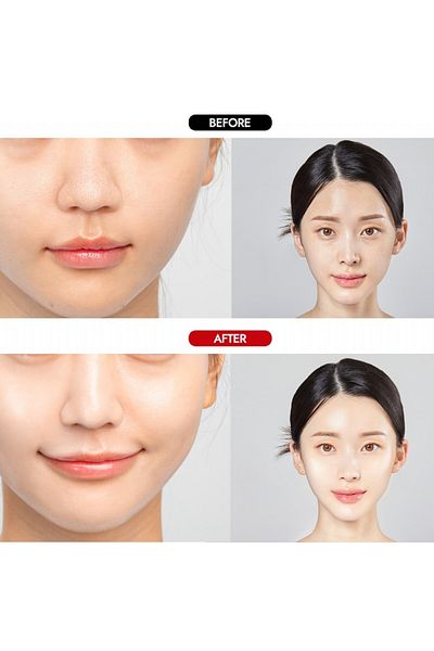 Merythod Moist Finish Cushion Foundation Providing Glass Skin Effect 01 Pure Ivory Spf38 Pa Water Glow