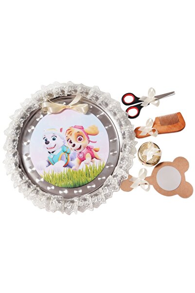 Recostore Tava mot cu Paw Patrol , 30 cm, ivoire, 6 piese,REC1969/45