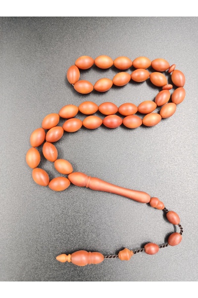 Stil gumus tesbih Fiber rustem duman işçilik