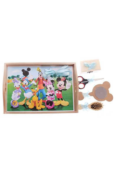 Recostore Tava mot, Mickey Mouse , 6 piese, bleu, 35x20 cm,REC1967/19