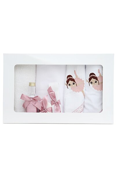 Recostore Κεντημένο σετ μπαλαρίνας, Ροζ πούδρα, 7 τεμάχια, REC2503