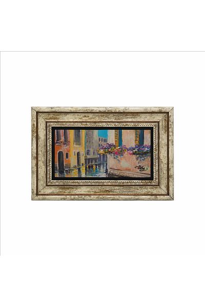 Sadrazam Italy Printed Natural Stone Painting (20 X 30 Drg-8)