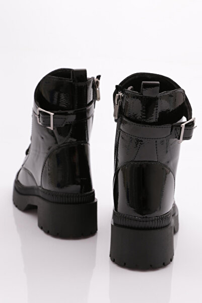 DGN K9030 Kadin Kristal Taşli Bağcikli Bot