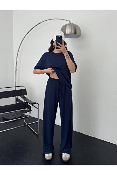 BRGCLOTHING Crew Neck O.Y.S.H póló nadrág modális szett