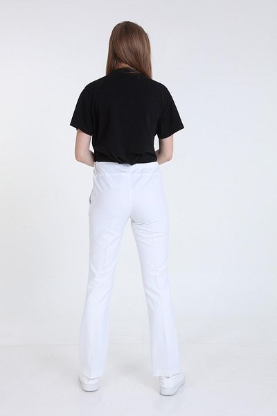 LİYACA Pregnant Spanish Fabric Pants with Adjustable Waist