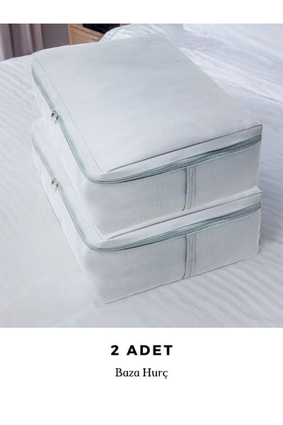 Venita Home 2 Pieces - Large Size Gray under Base Pillow Quilt Pullover Pillow 64X45X22