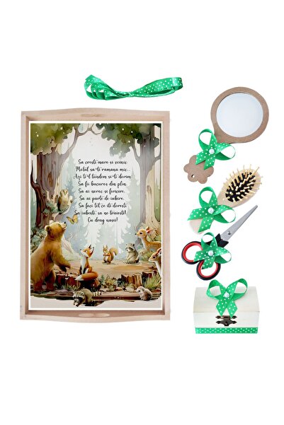 Recostore Παιχνιδιάρικο δίσκο για αγόρια με θέμα το δάσος, πράσινο, 6 τεμάχια...