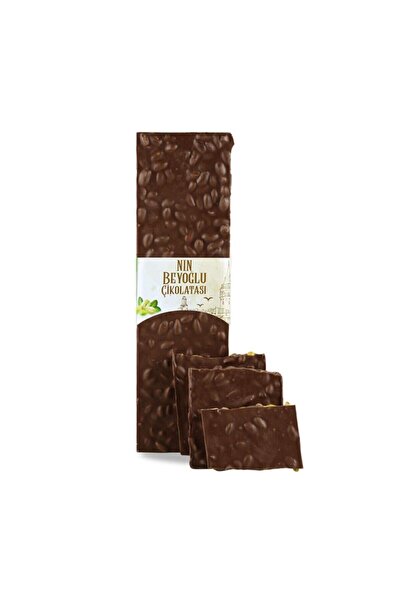 Nin Chocolate Fıstıklı Beyoğlu Çikolatası Sütlü 250g