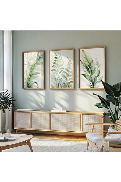 Dekorsiahome 3 Piece Wooden Framed Living Room Hall Kitchen Table Set Set3136