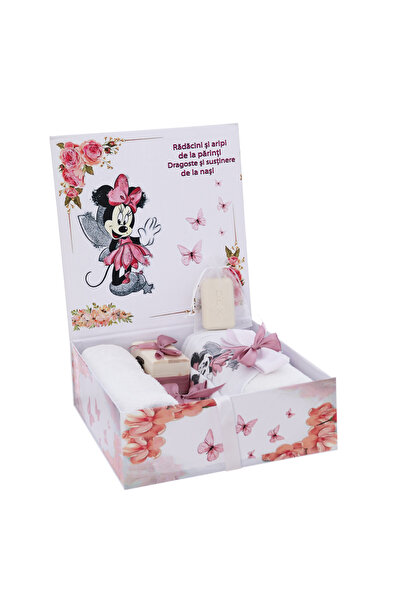 Recostore Trusou , 8 piese, tip Minnie Mouse, roz pudrat, REC3084