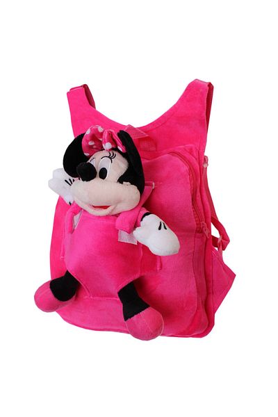 Recostore Rucsac cocolino copii, Minnie Mouse, ciclame, 32x25x12 cm, REC1123