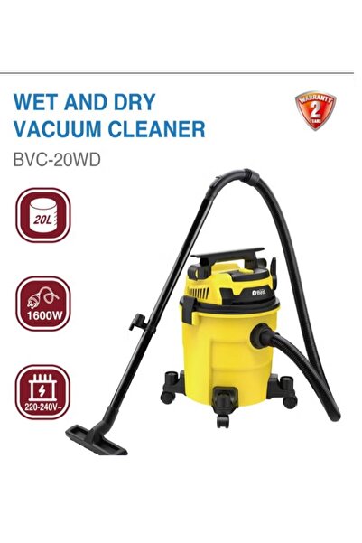 Techno Best مكنسة كهربائية جافة متعددة الأغراض، سعة غبار كبيرة 20 لترًا 1600 ...