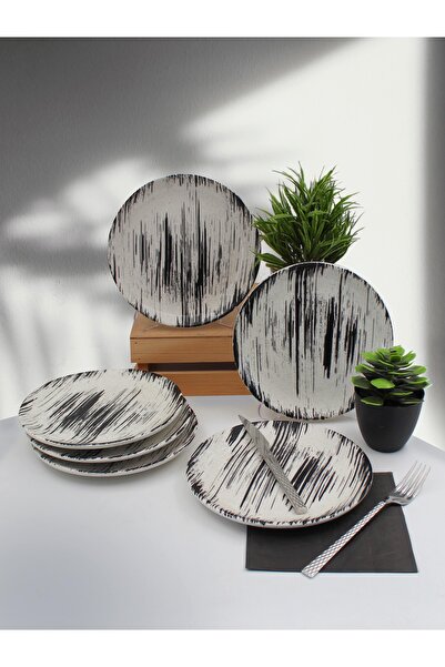 Arna Porselen Anka 20 Cm Pasta Tabağı 6 Adet