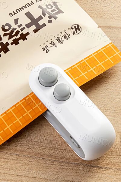 Munico 2'si 1 Arada Kesicili Torba Kapatıcı El Tipi Çanta Kapatıcı Gıda Depolama Için Kesicili Şişe Açacağı