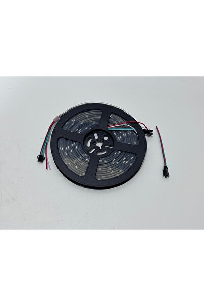 Hasyılmaz WS2812B Su Geçirmez Adreslenebilir Rgb Şerit Led 5 Metre 150 Led