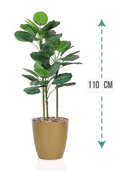 Generic Artificial Flowers - Gold-colored - 101 - 125 cm