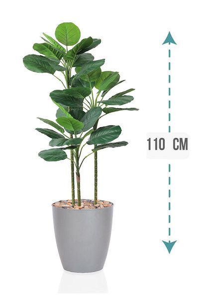 Generic Artificial Flowers - Gray - 101 - 125 cm
