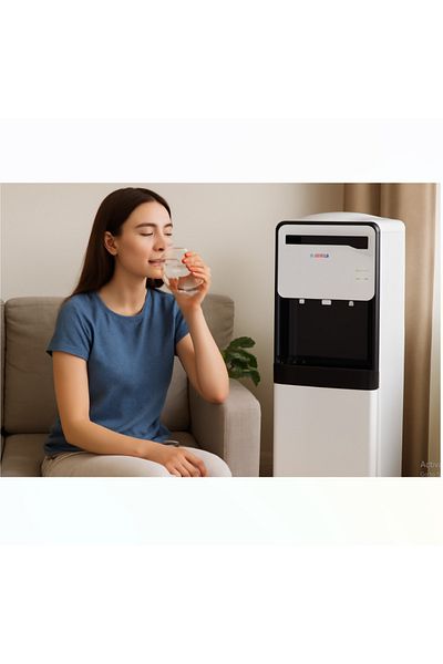 Techno Best Hot Cold And Normal Water Dispenser With Safety Lock Bwd-002 White