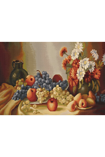 EleganTShoP طقم لوكا-اس ايتامين عبر الغرز (خيط، إبرة، قماش) 39*22 سم G432