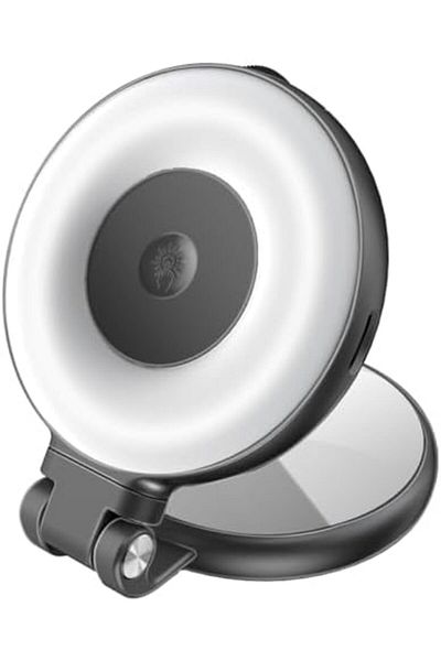 Promate Ultra-Slim LED Selfie Light with MagSafe Compatibility, 3 Light Modes, Adjustable Brightness