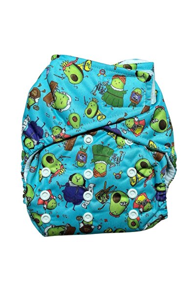 naturalbebe Natural Bebe - Yıkanabilir Bebek Bezi - Microfiber Dış Bez (Pocke...
