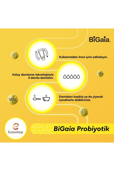 Bigaia Probiyotik Damla 5 ml - 1 Aylık Kullanım