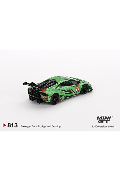 mini gt Lamborghini Huracán GT3 EVO2 #63 Iron Lynx IMSA 2023 Daytona 24 Hrs 813
