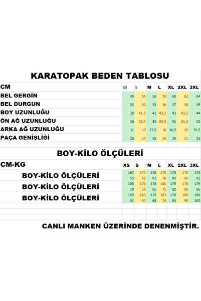Karatopak Renkli Deniz Şortu 2 cepli Fermuarlı Çapa Baskılı