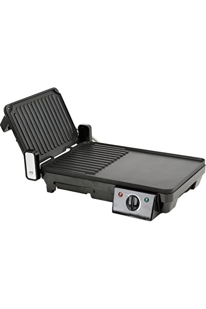 Generic 3 in 1 Table Grill Breakfast Maker & Toaster – Grill, Fry, Omelette with Temp Control & Press