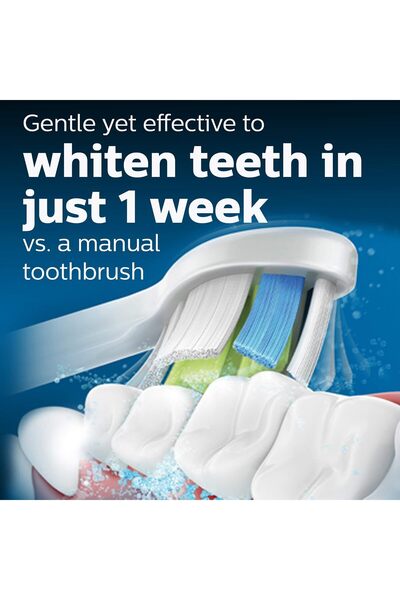 Philips Sonicare Genuine W DiamondClean Replacement Toothbrush Heads, 2 Brush Heads, White