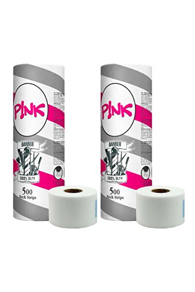 PİNK Barber Boyun Bandı / Kuaför Berber Boyun Bant 10 X 100=1000 Adet