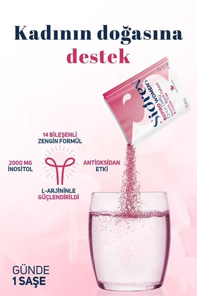 SIDREX Repro Women's Once Daily - Inositol-Containing Supplement 30 Sachets