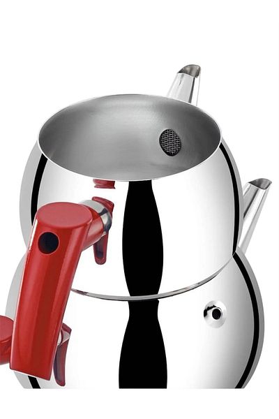 MFS Teapot Set Steel Self Drainer Medium Size