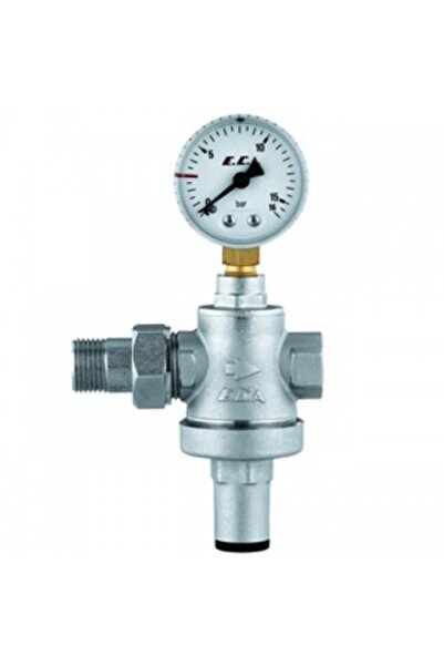 Eca 3/4 Manometreli Basınç Düşürücü Valf İç Vida X Rakorlu 602111008