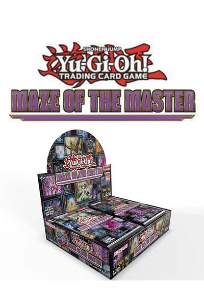KONAMI يو غي أوه! لعبة بطاقة التداول Maze of the Master Booster 1 حزمة
