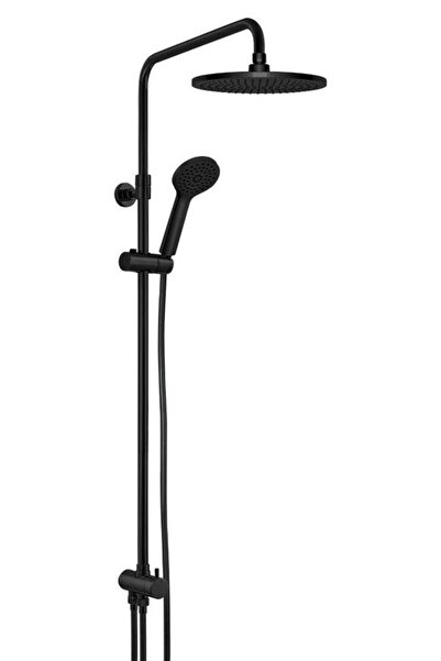 Eca Luna Telekobik Kolonlu Yağmurlama Tepe Duş Robotu Mat Siyah 102158032C1