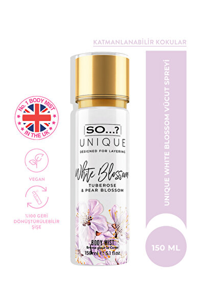 So Fragrance So…? Unique White Blossom Vücut Spreyi 150ml 588132