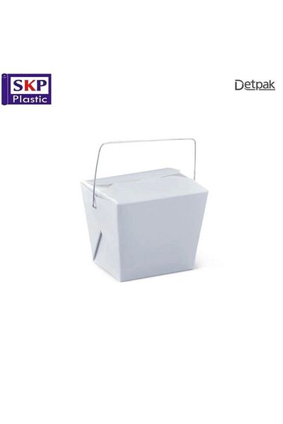 SKP Plastic 16 oz Paper Bags with Wire Holder (25 Count)