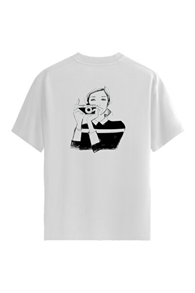 Color Luxe Focus Muse - 100% Cotton Women's White T-Shirt - Premium Quality