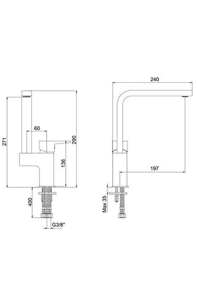 Eca Dalia Sink (Kitchen) Faucet 102118143