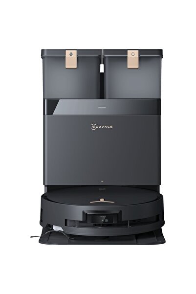 Ecovacs Deebot X8 Pro Omni Siyah Robot Süpürge ve Paspas 18000 Pa Emiş Gücü