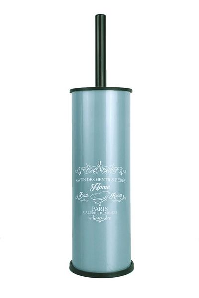 Tiesa Home Metal Blue Paris Baie Toaletă Toaletă Perie WC